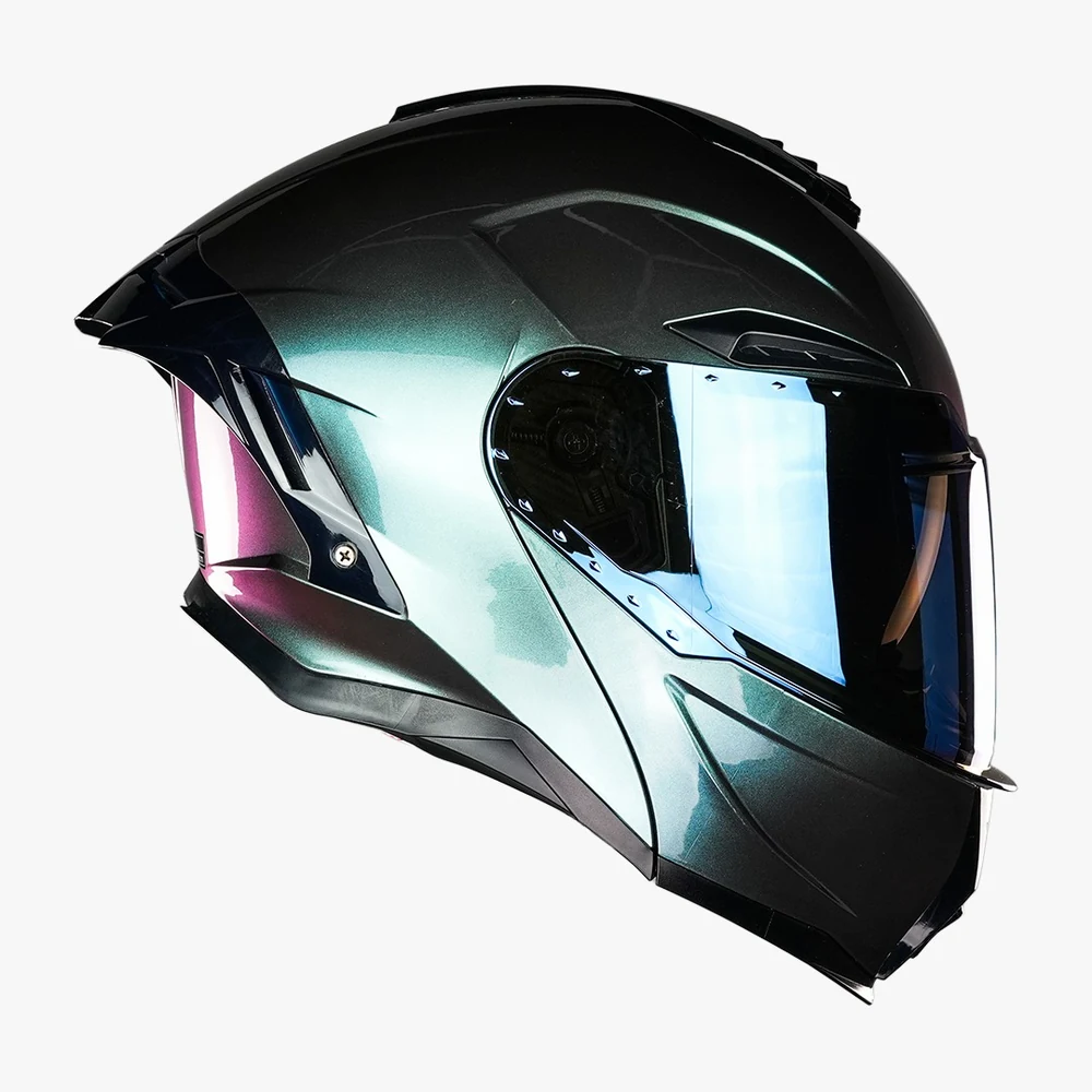 Casco KOV APOLO CAMALEON VERDE