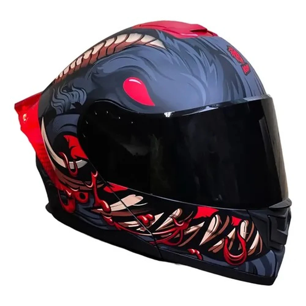 Casco KOV CERO CANCER NEGRO