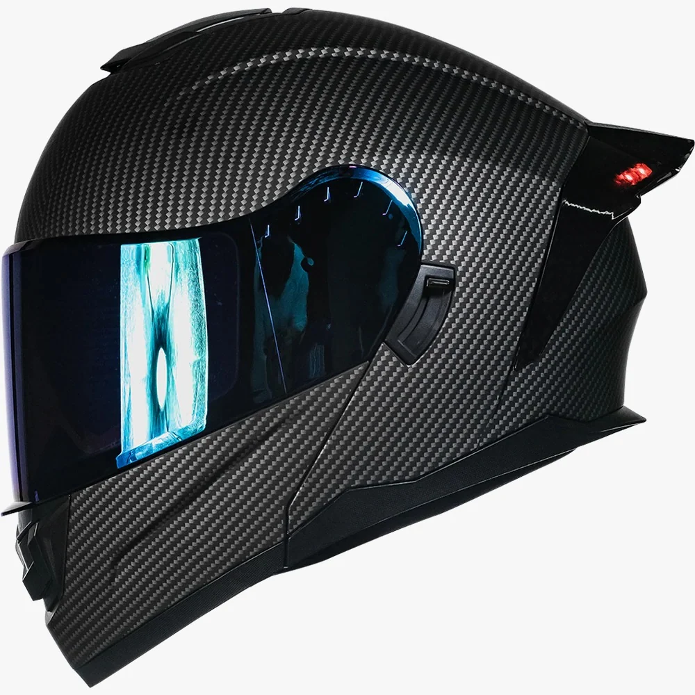 Casco KOV CERO CARBONO NEGRO