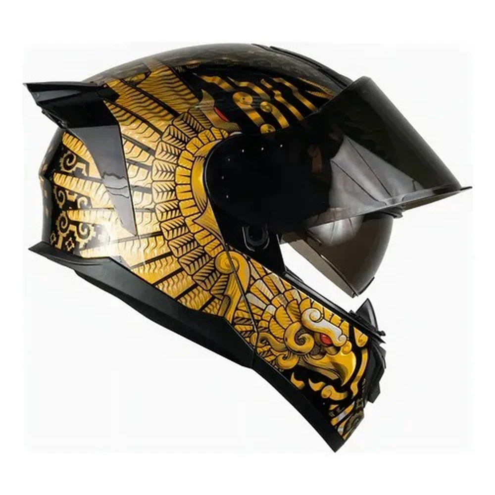 Casco KOV CERO KUAUHTLI DORADO