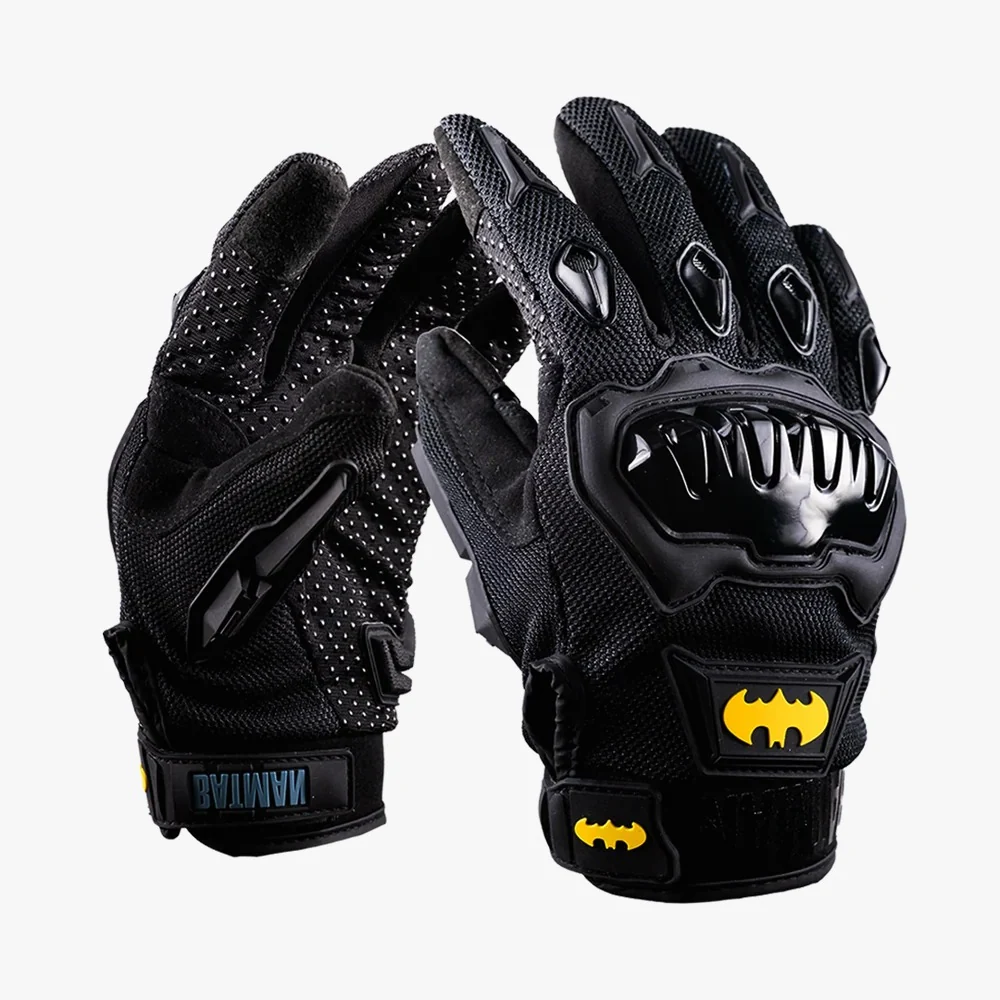 Guantes KOV DC DELTA BATMAN NEGRO