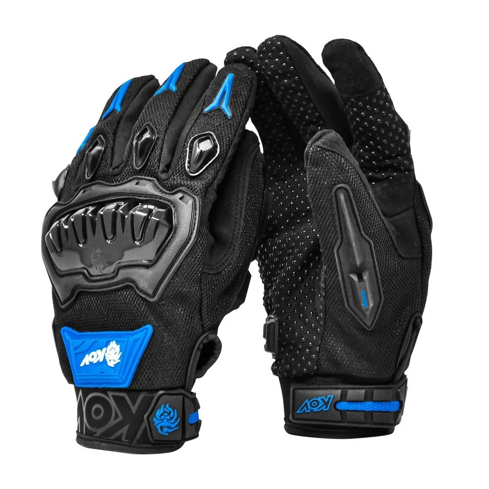 Guantes KOV KOV DELTA NEGRO Y AZUL