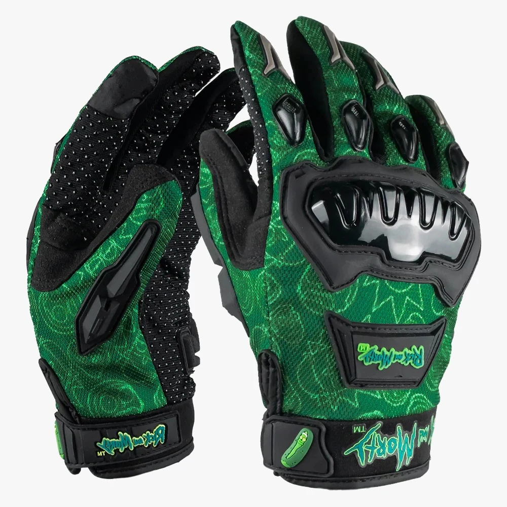 Guantes KOV RICK Y MORTY DELTA VERDE