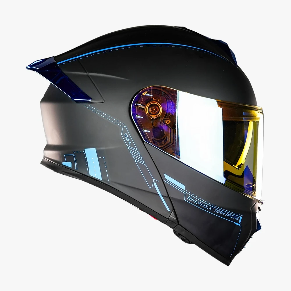 Casco KOV TRUENO AZUL DE CARRERAS
