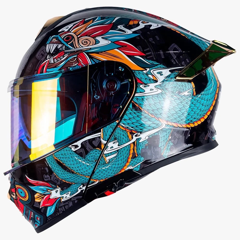 Casco KOV TRUENO QUETZAL VERDE BRI