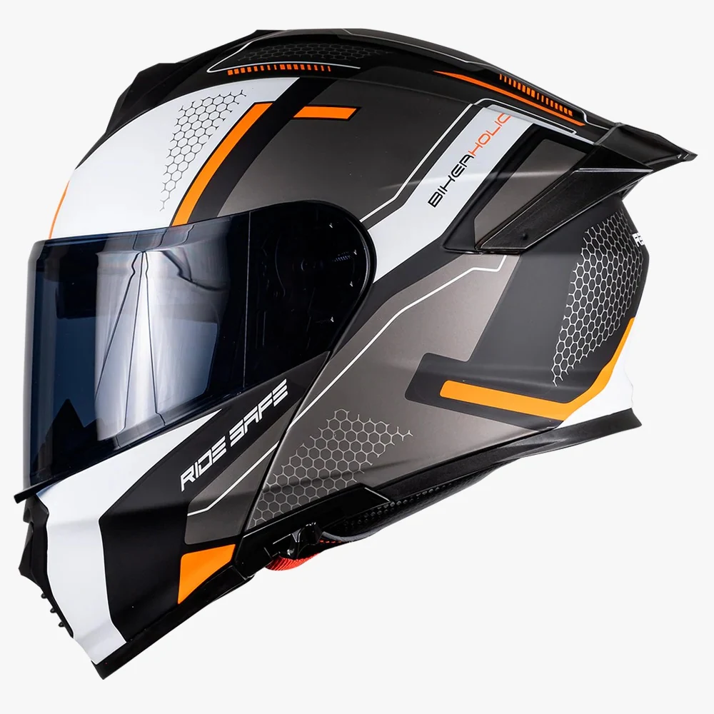 Casco KOV TRUENO VENGANZA NARANJA