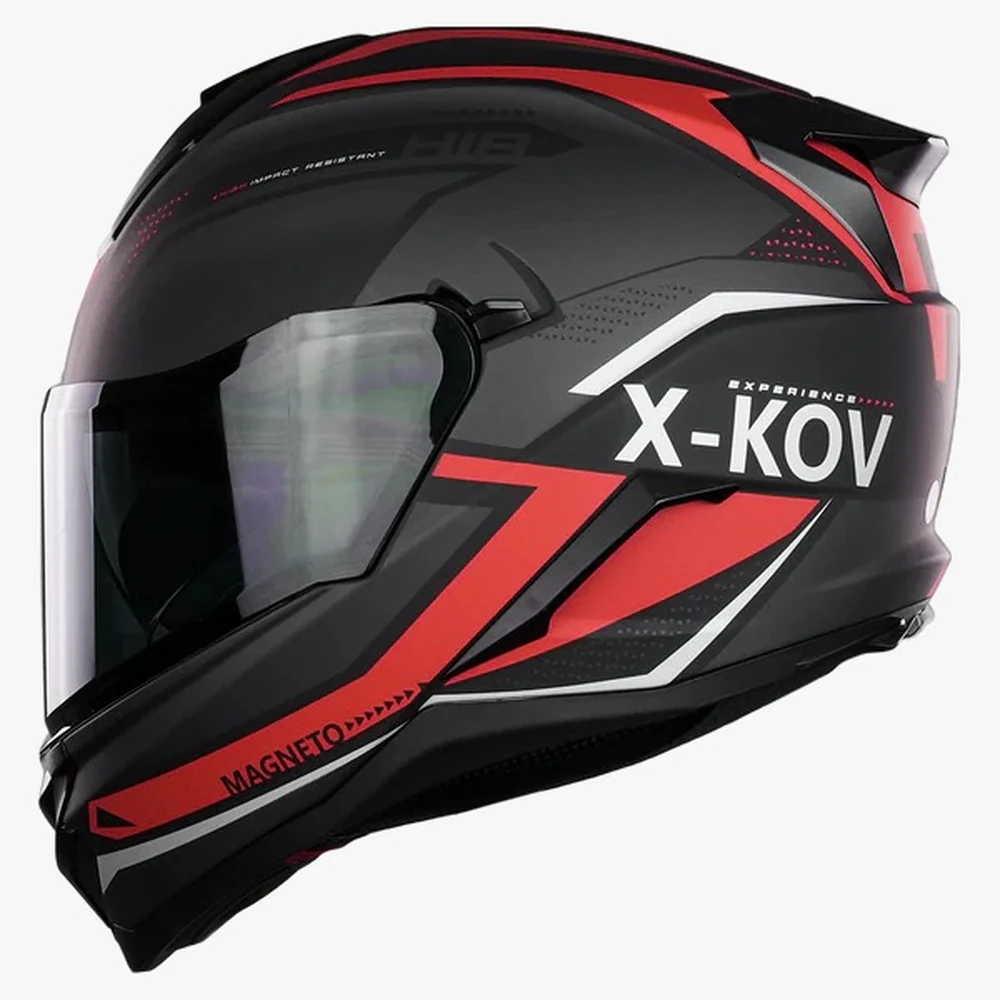 Casco X-KOV MAGNETO NITRO ROJO