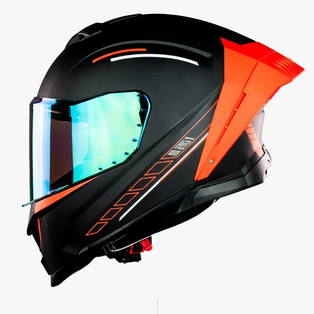 Casco X-KOV THANOS RACHA ROJO
