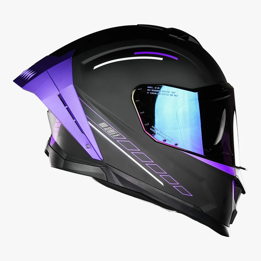 Casco X-KOV THANOS RAYA MORADO