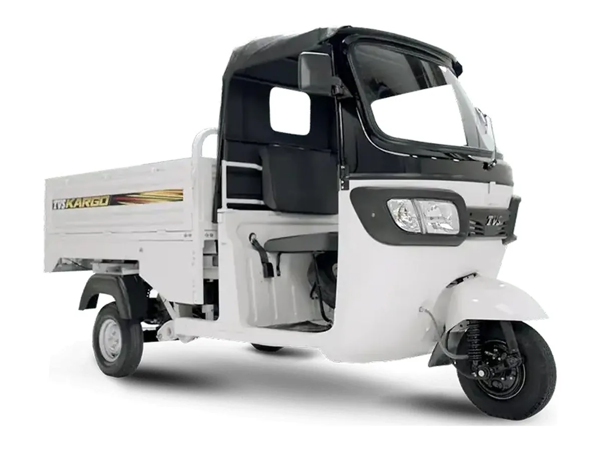 Motocarro TVS KING KARGO 2027, color blanco